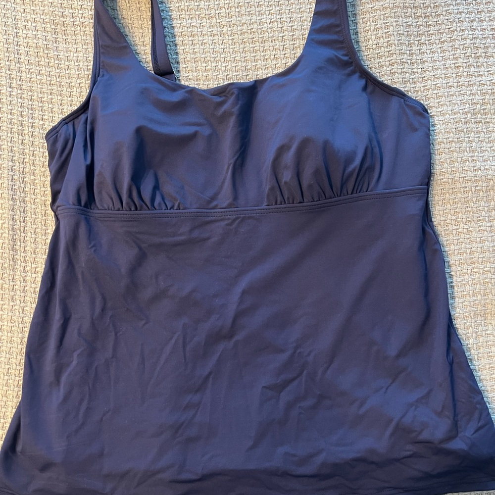 NWOT Women's Lands' End Tankini Top Sz 16DD